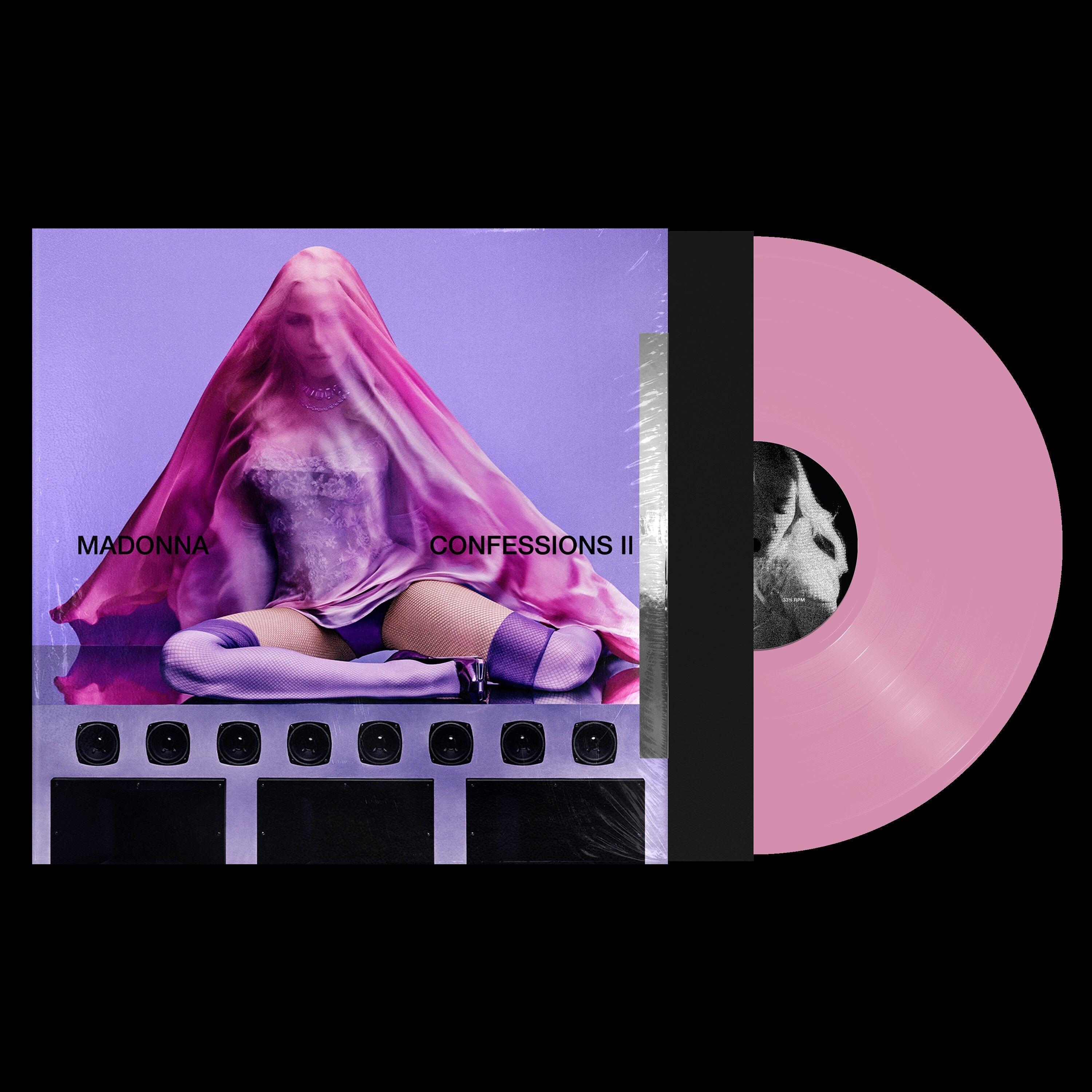 Madonna - Confessions II - (16 Track 2LP Translucent Pink Vinyl Album)