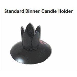 Candle Holder Black Metal for Dinner or Taper Candles