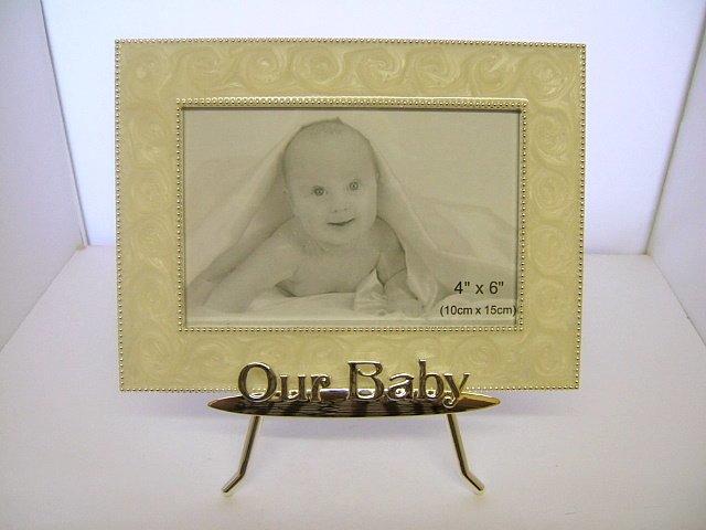 Our Baby Photo Frame and Stand