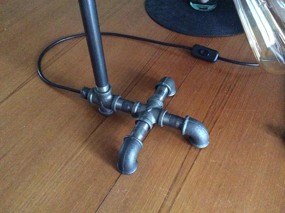 Industrial Steel Pipe Table Lamp - Ranger