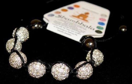 Shambhala Bracelet Crystal 14mm Beads