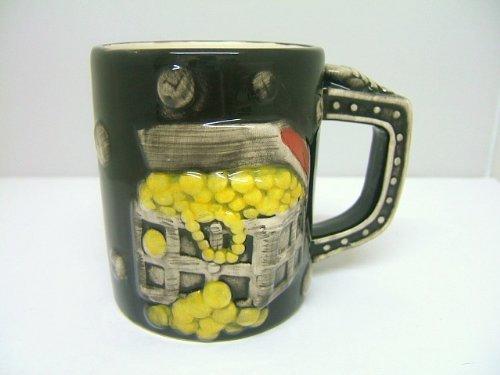 Pirates Theme Black Ceramic Mug