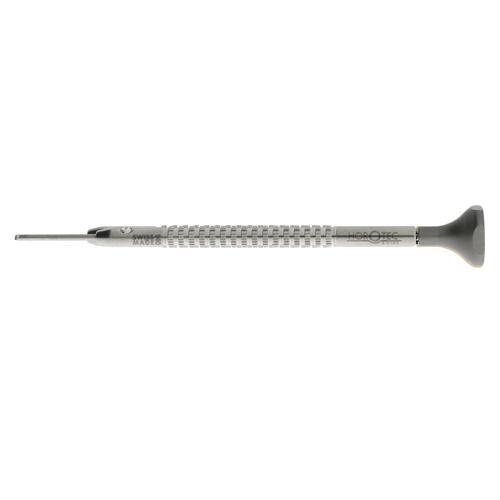 1.40mm screwdriver by Horotec with hollow ground screwdriver blade