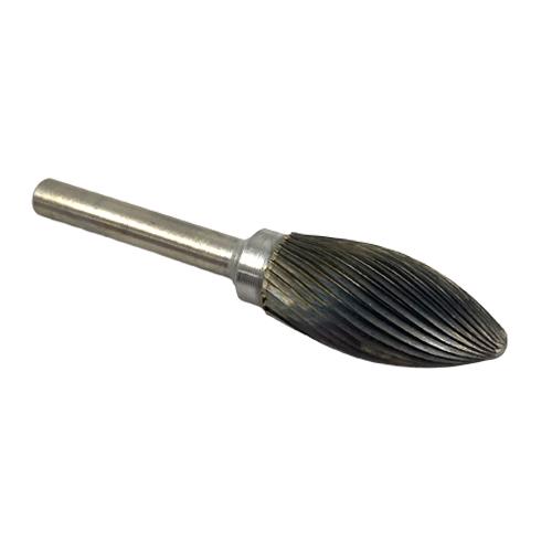 flame shaped tungsten carbide carving burr 16mm x 6mm