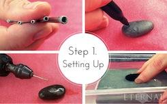 How to Drill Holes in Pebbles, Rock and Stones