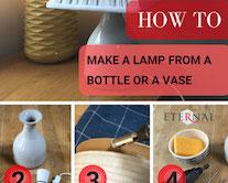 How to Make a Bottle Lamp