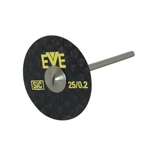 Box of 10 EVE Fibercut Silicon carbide cutting discs for porcelain and acrylics