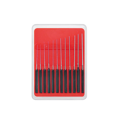 Cutting broaches set of 12 pieces. 0.05mm - 0.55mm