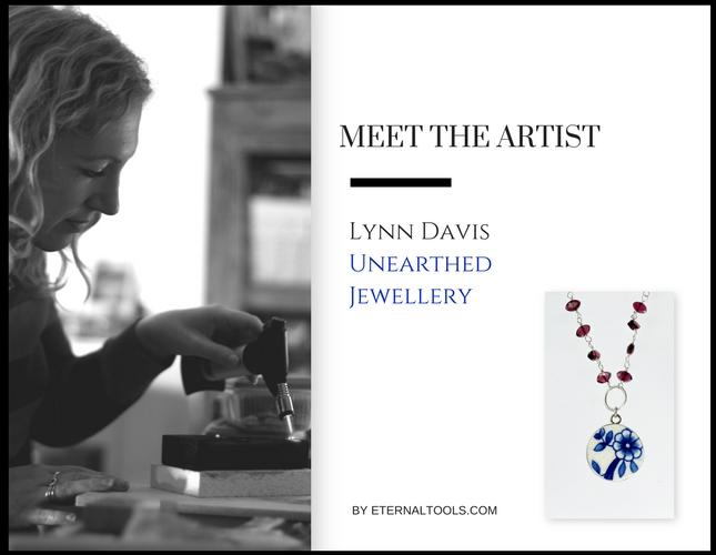 Eternal Tools interview with Unearthed jewellery, broken china, pottery shard jewellery