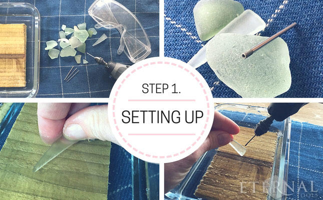 Jewellery Making With Sea Glass: Stone Setting Tutorials