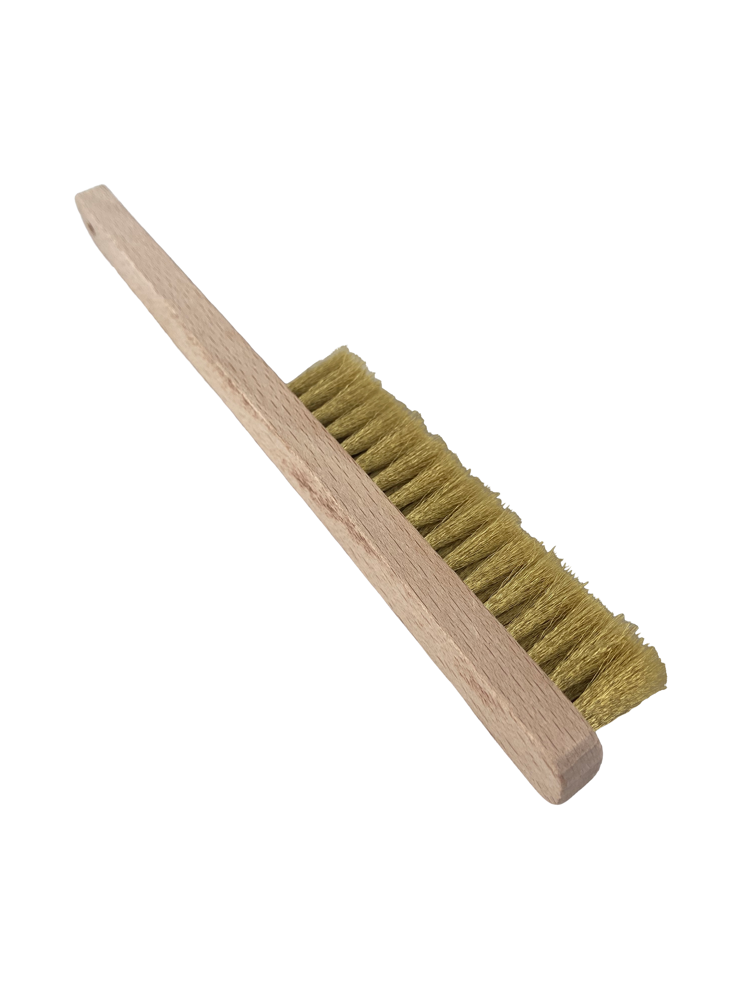 Brass Brush with wooden handle