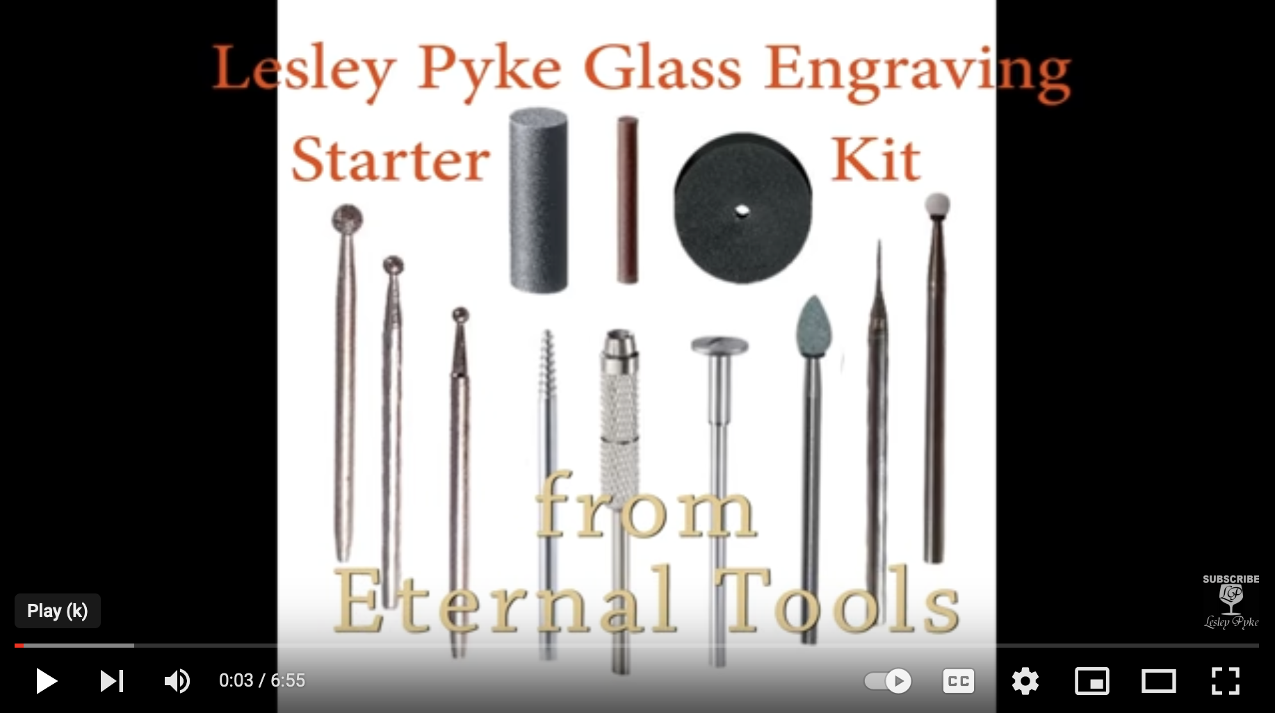 Glass Engraving for Beginners - Part 6 - Rotary Tool Speed Settings 