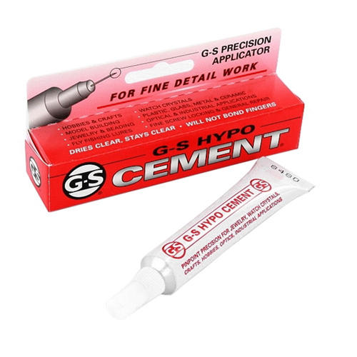 Precision Applicator G-S Hypo Cement Glue Applicator Dries Clear Jewelry Making Tools and Supplies
