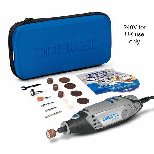 Dremel 3000 Rotary Tool with 15 attachments