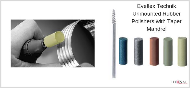 unmounted EVE Eveflex technik polishers for all metals for your Dremel or rotary tool