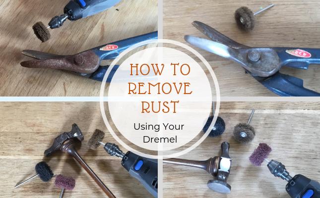 How to Remove Rust using your Dremel and a Fibre Buff wheel