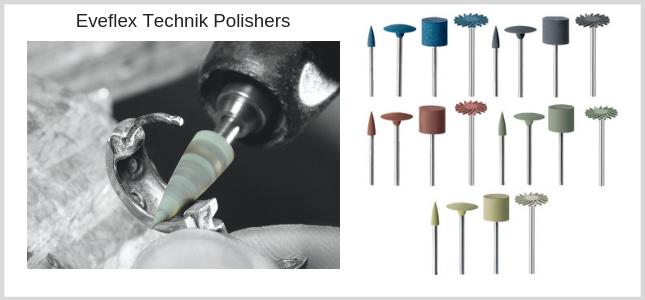 EVEFLEX TECHNIK RUBBER POLISHERS