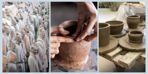 Earthenware pottery