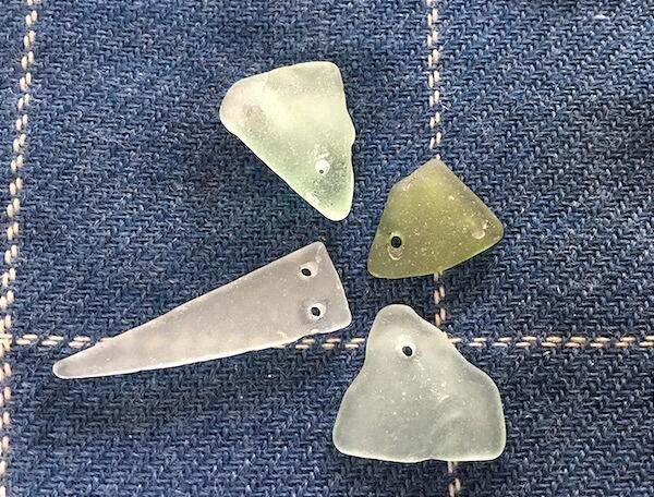 How to drill sea glass with a diamond drill bit