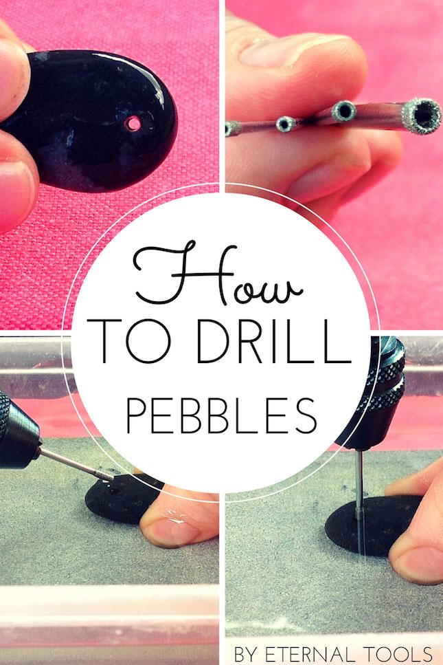 How to Drill Stone Pebbles