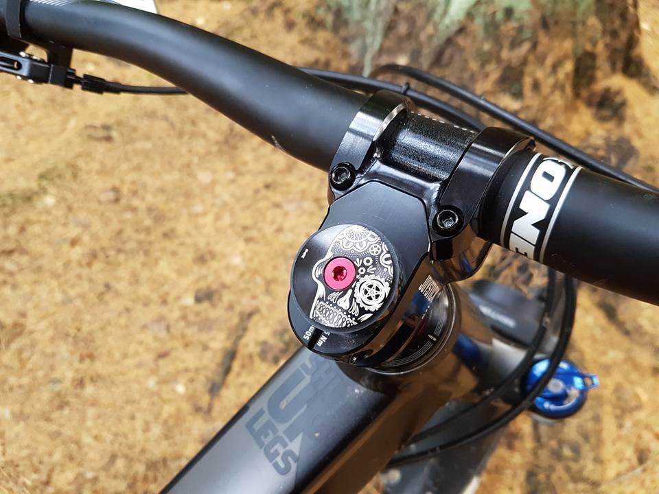 custom bike stem caps