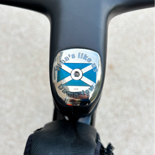 Ultimate Specialized Roval Rapide 3D Printed TiTanium Headset Cap