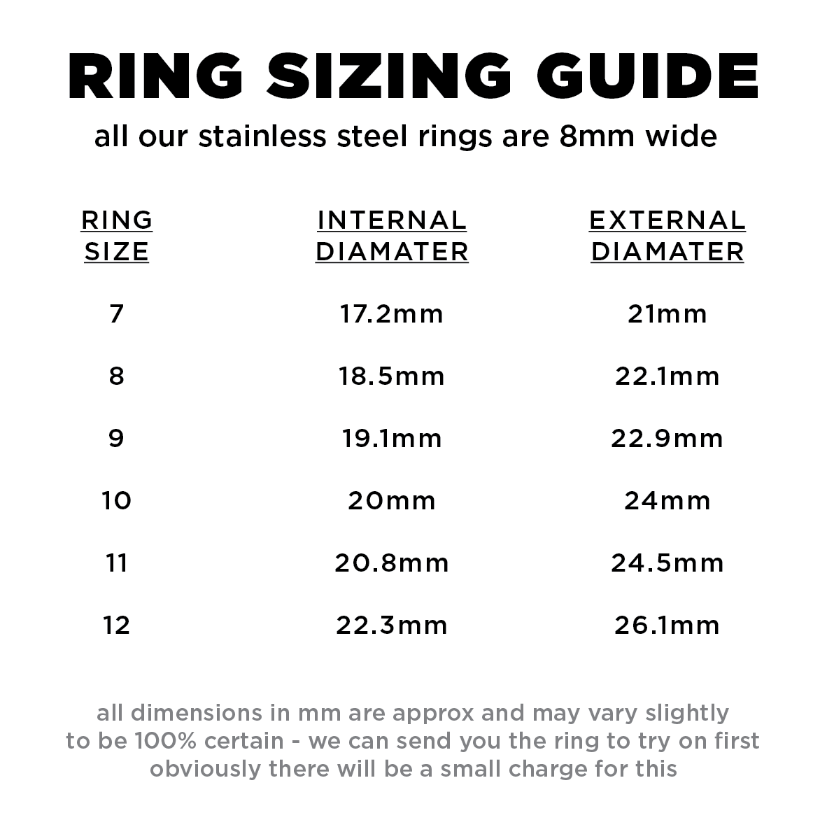 Custom Stainless Steel Inlay Ring - view 14 by KAPZ