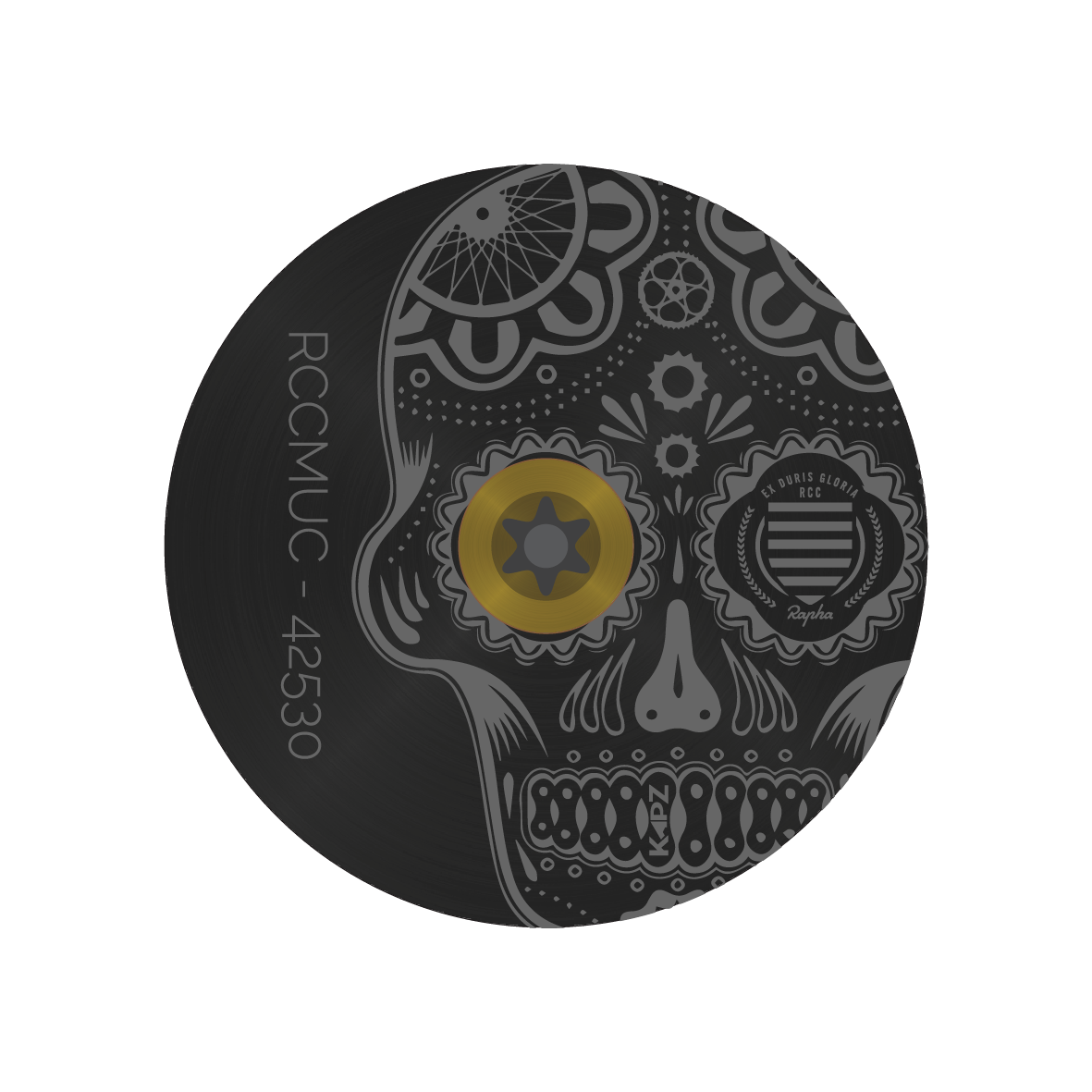 Ultimate Domed GIANT OD2 Titanium Headset Cap - view 9 by KAPZ