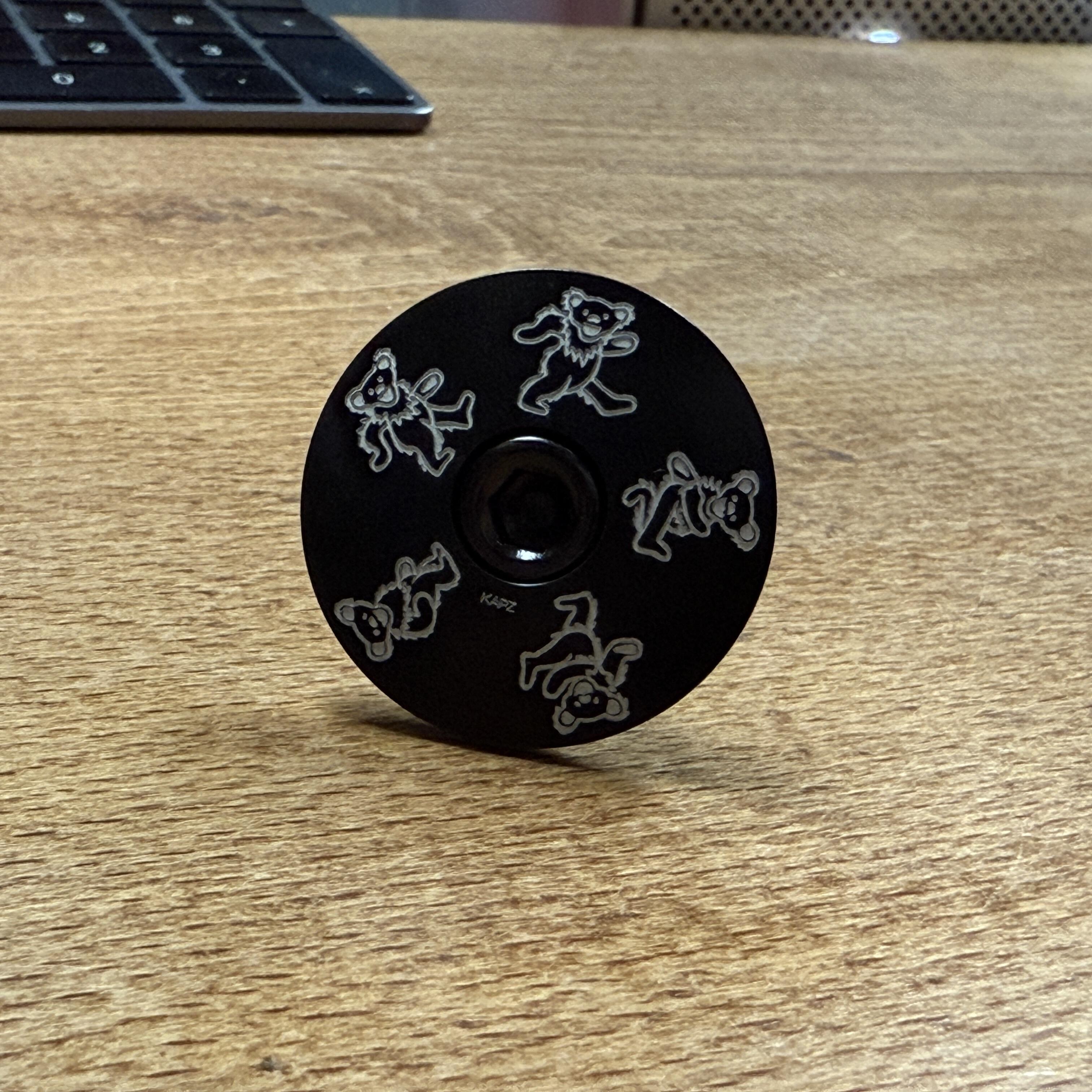 The Grateful Dead - Dancing Bears Headset Cap - view 3 by KAPZ