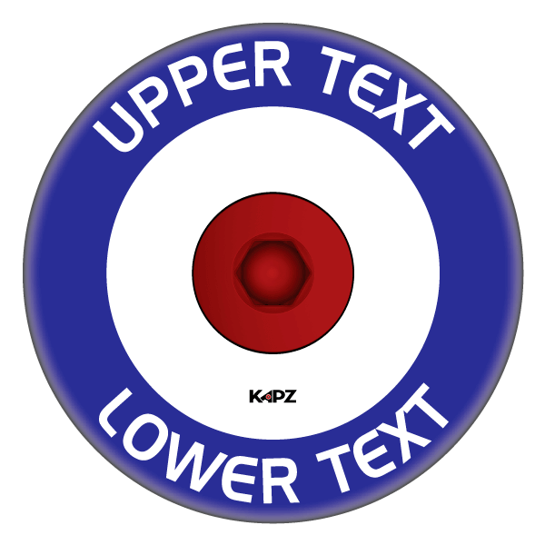 Full Colour - MOD or RAF Roundel Headset Cap - view 6 by KAPZ
