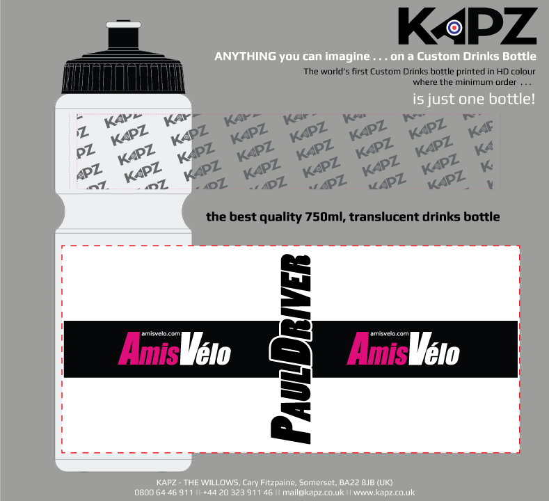 Custom 750ml Traditional Drinks Bottle - view 10 by KAPZ