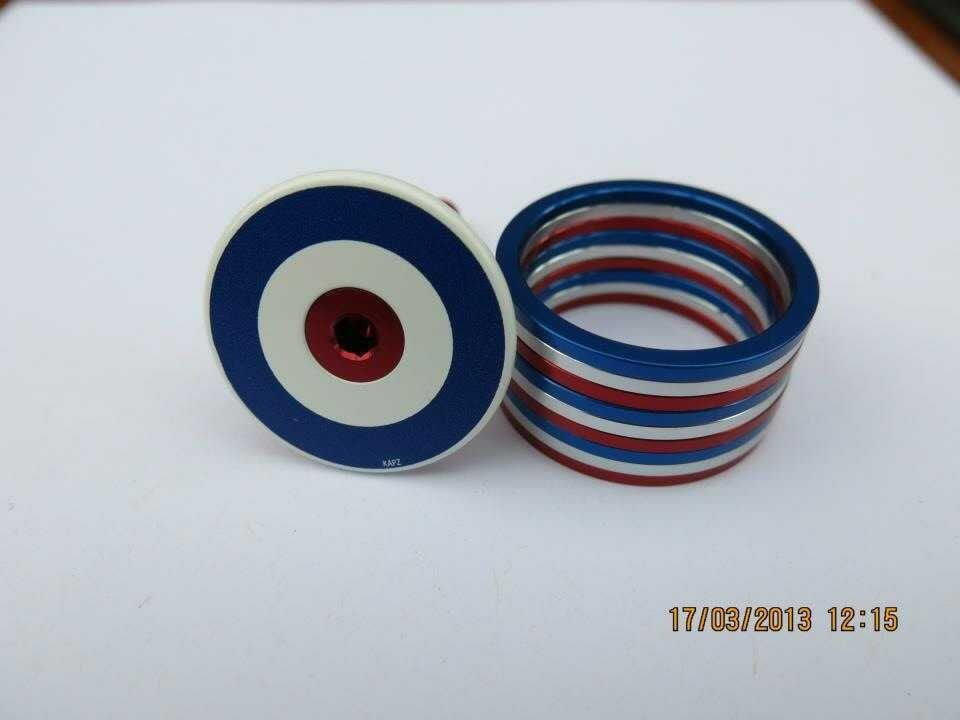 2mm Headset Spacers - 10 pack - view 5 by KAPZ