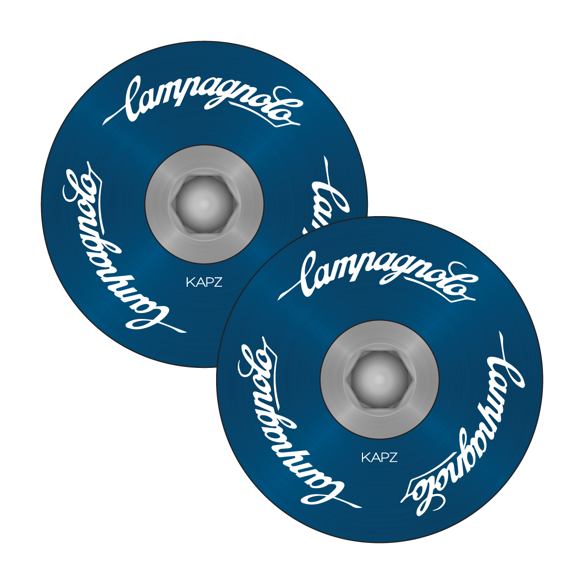 Campagnolo Low Pro Curved Design Handlebar End Plugs - view 3 by KAPZ
