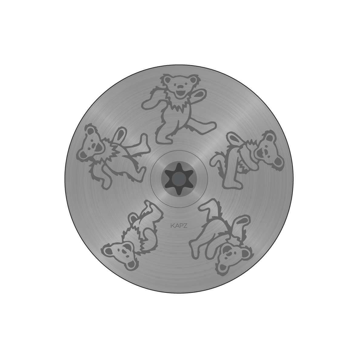 The Grateful Dead - Dancing Bears Headset Cap - view 5 by KAPZ