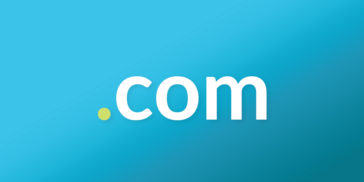 we become a .com . . .