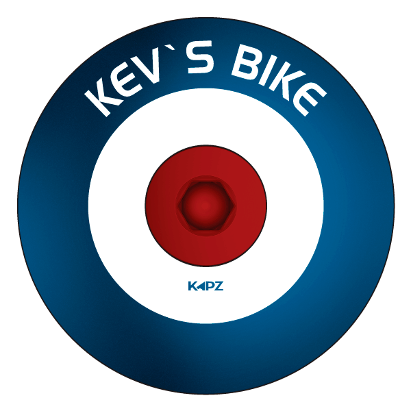 Laser Etched - MOD or RAF Roundel Headset Cap - view 7 by KAPZ