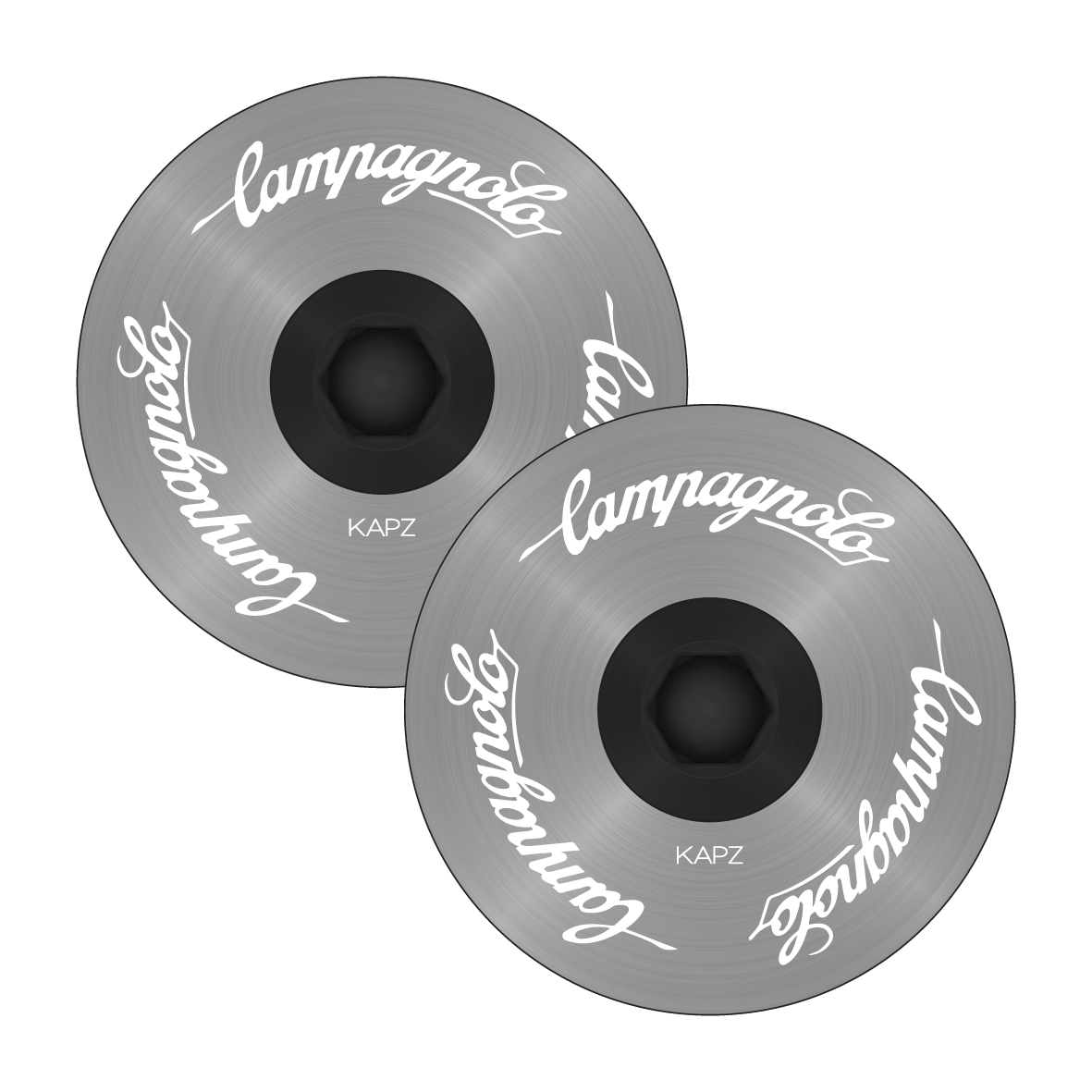 Campagnolo Low Pro Curved Design Handlebar End Plugs - view 5 by KAPZ