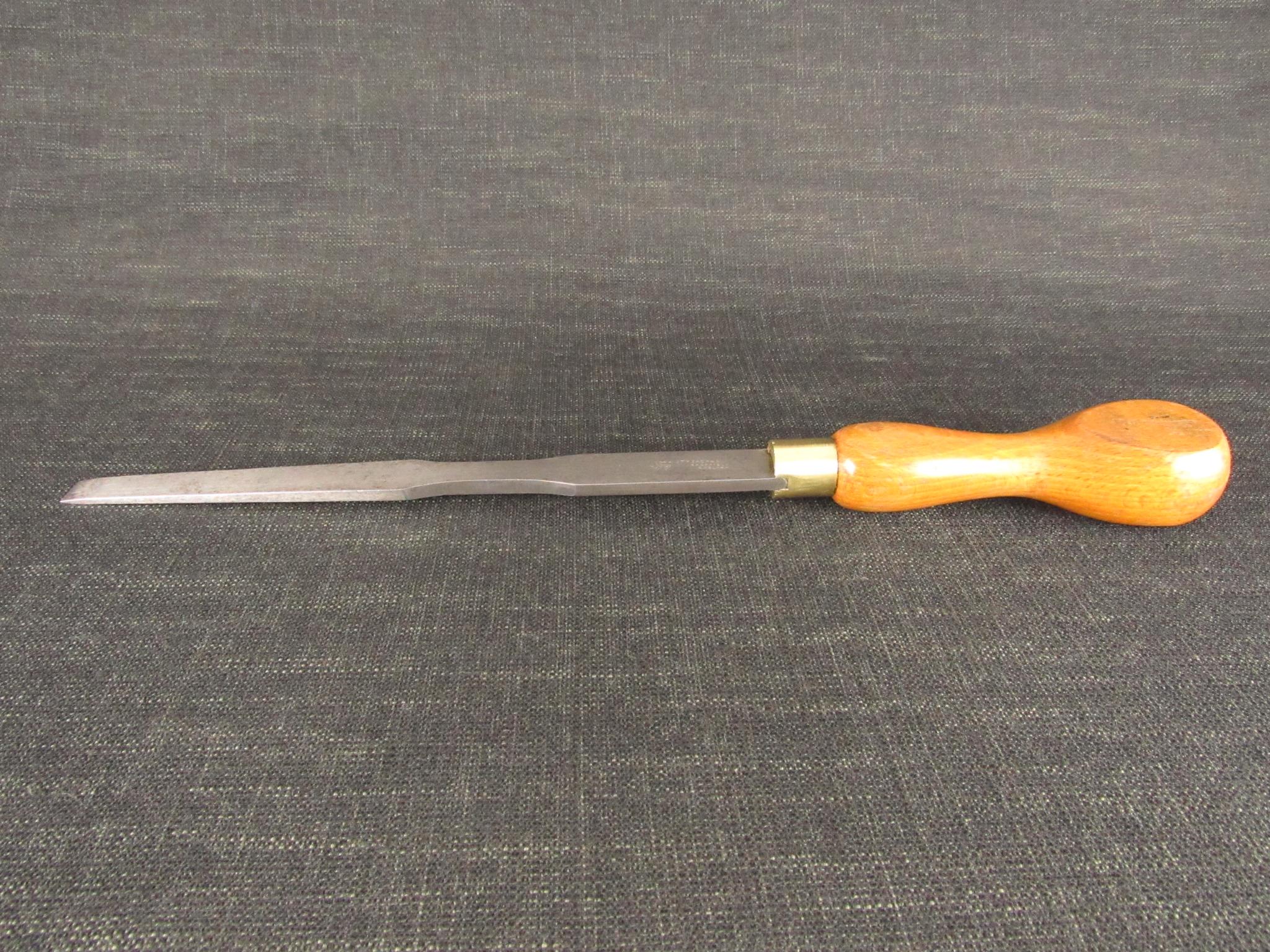 Large TYZACK Screwdriver or Turnscrew with Military Marks - 12 inch