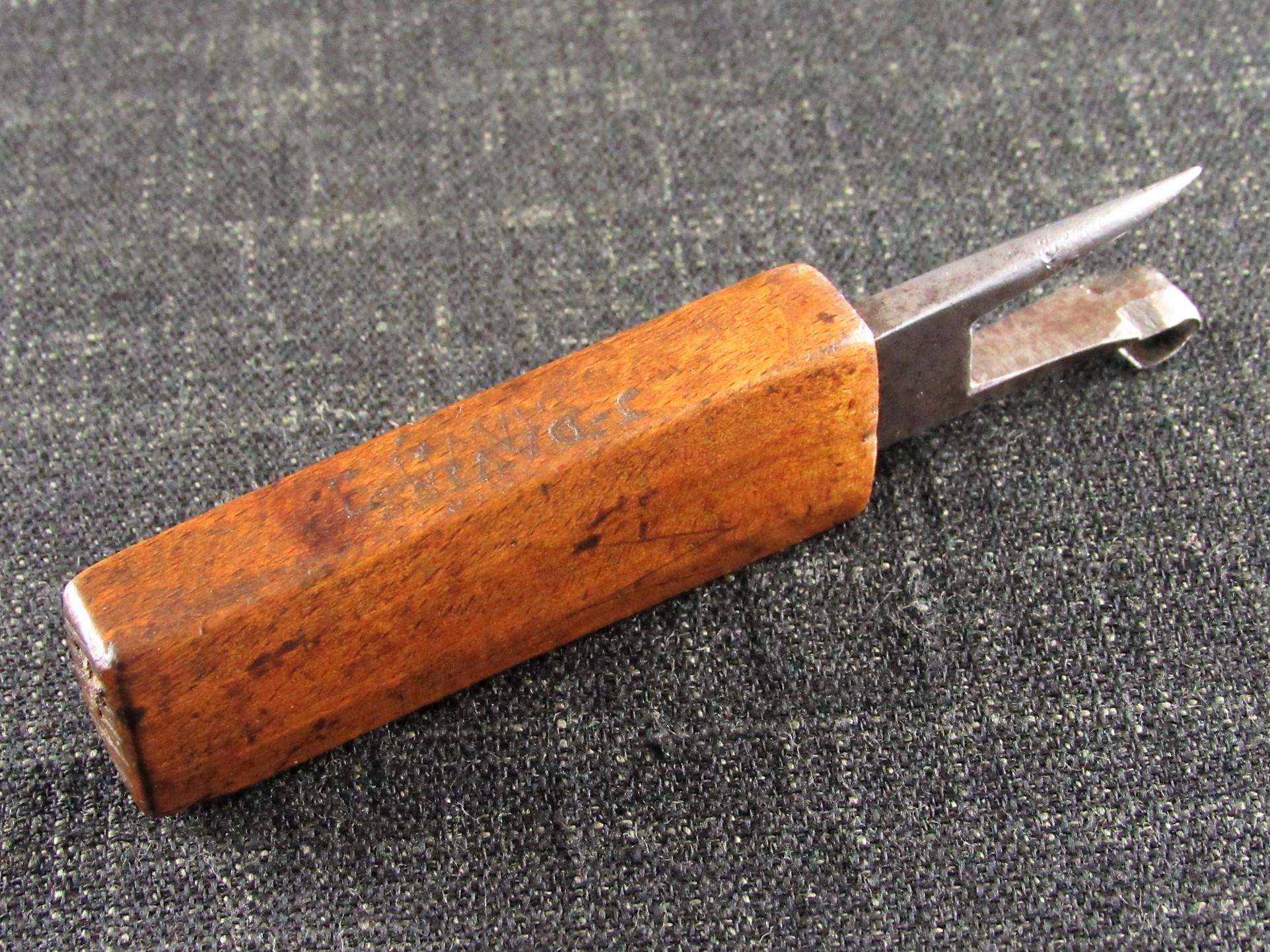 Wooden Handled Timber Scribe or Race Knife