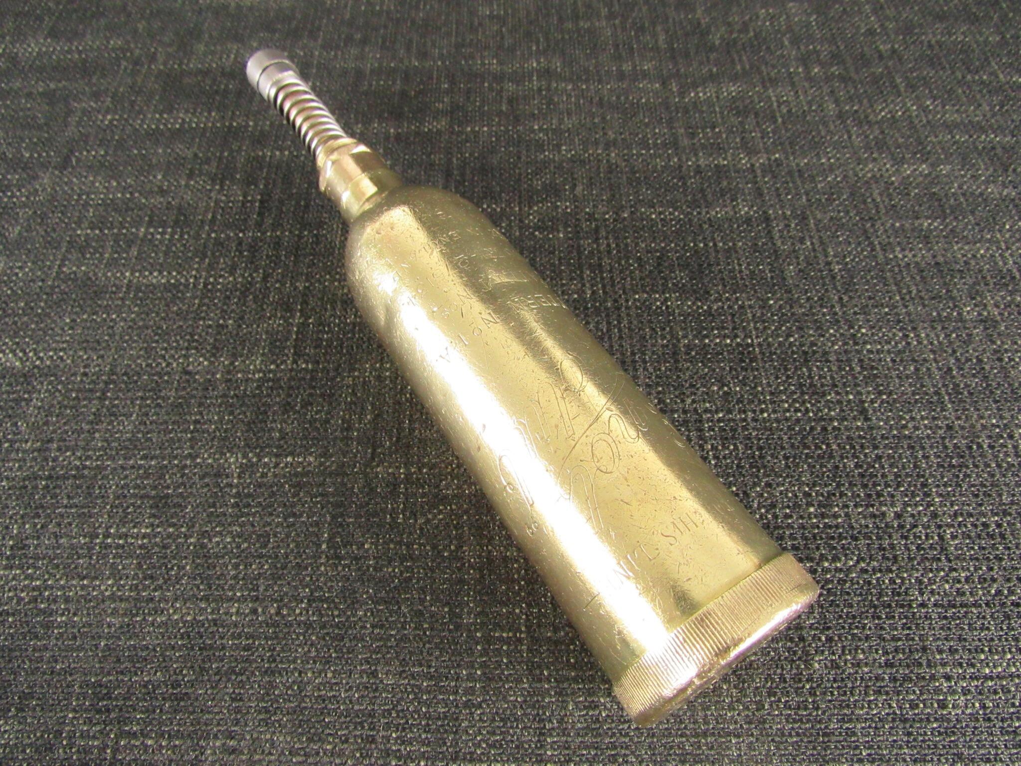 Vintage ENOTS No 1a Brass Grease Gun *SOLD*