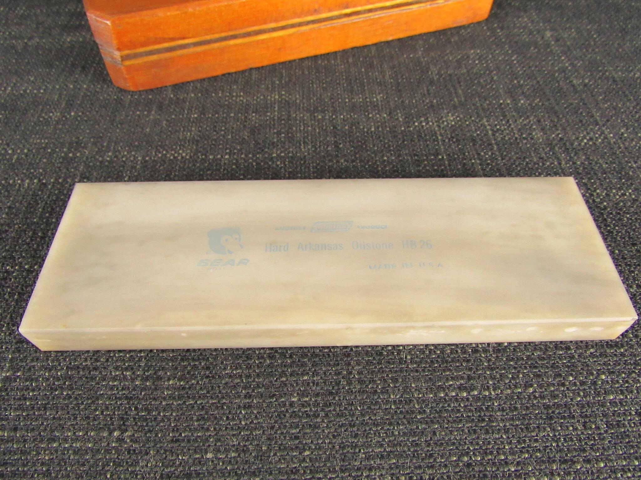Natural NORTON HB26 Hard Arkansas Oilstone Sharpening Stone *SOLD*