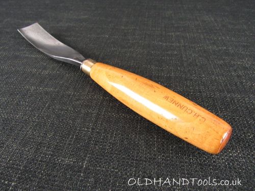 Large JB ADDIS No 14 Curved Carving Gouge - 1 1/8 inch