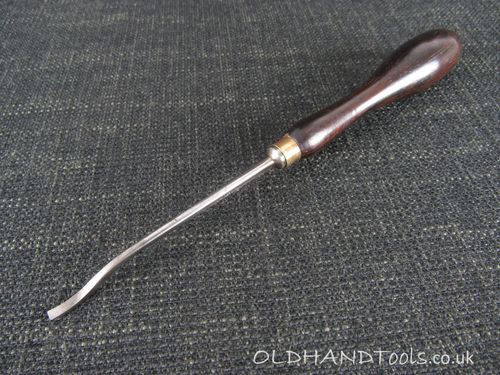 JAMES HOWARTH 1/8 inch Spoon Carving Chisel with Rosewood Handle