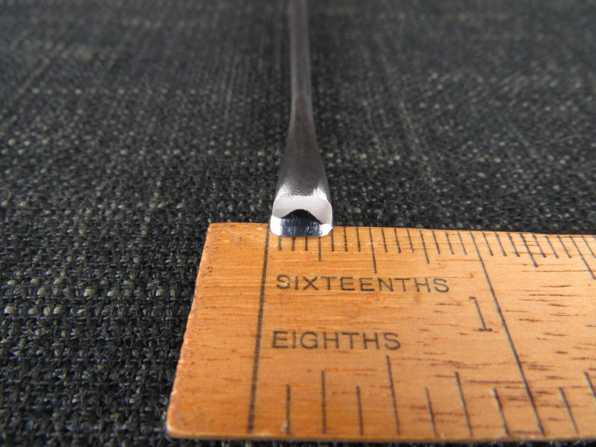 HERRING BROTHERS 5/16 inch Spoon Carving Gouge - 8mm