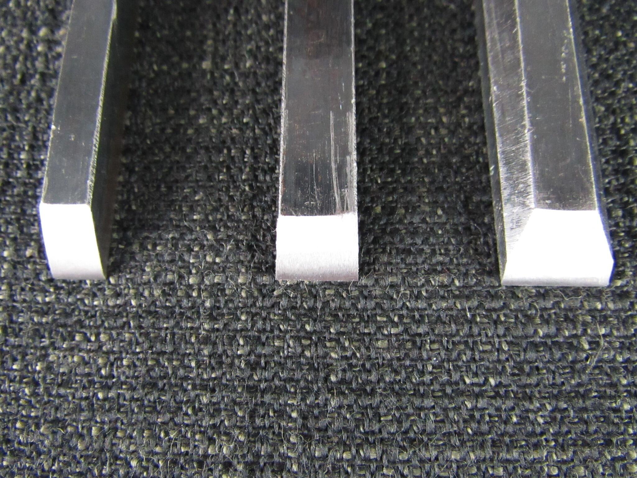 3 Graduated Japanese Oire Nomi Chisels