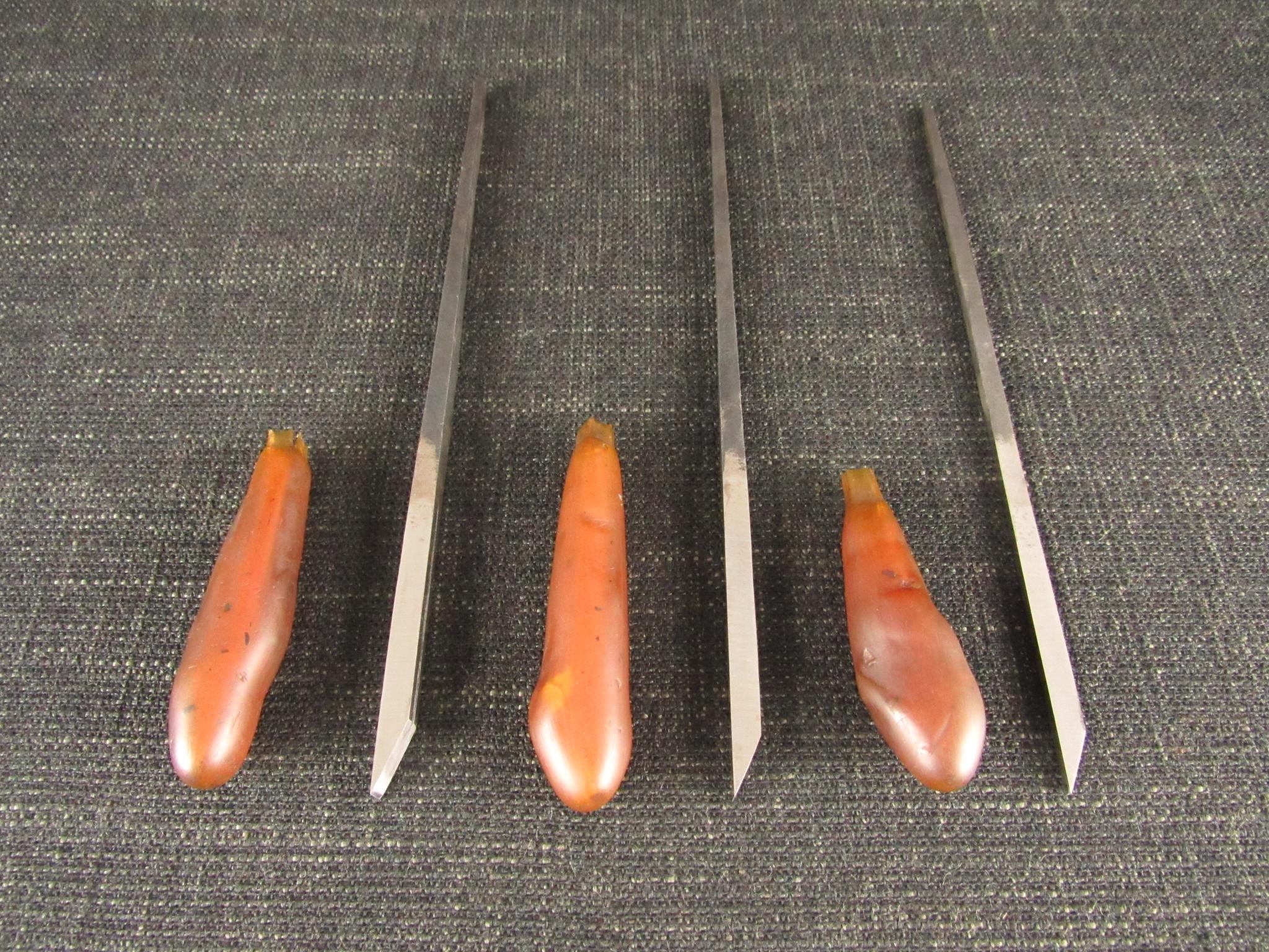Match Plane Grooving Irons - New Old Stock
