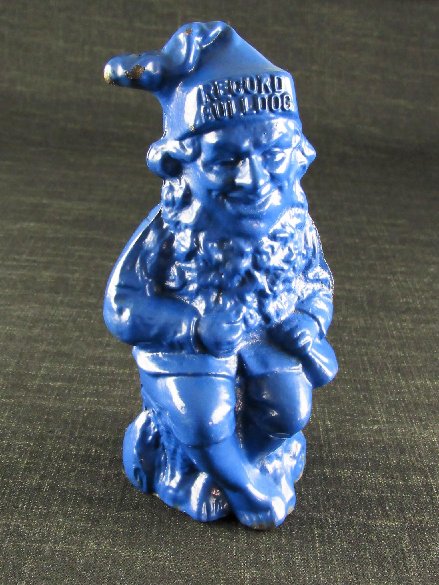 RECORD Bulldog Cast Iron Garden Gnome