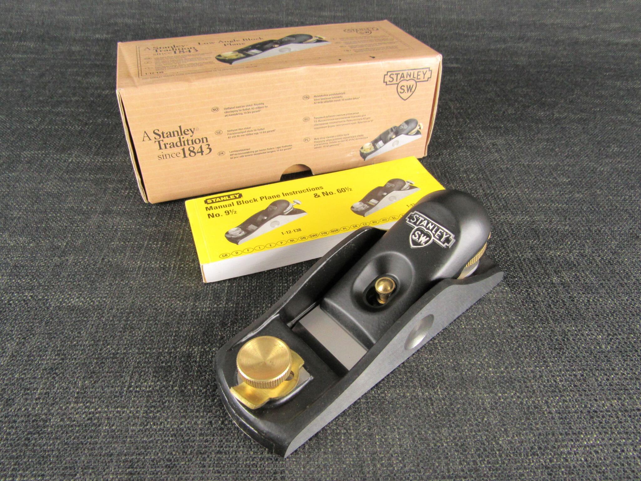 STANLEY 12 139 60 1/2 Low Angle Block Plane *SOLD*