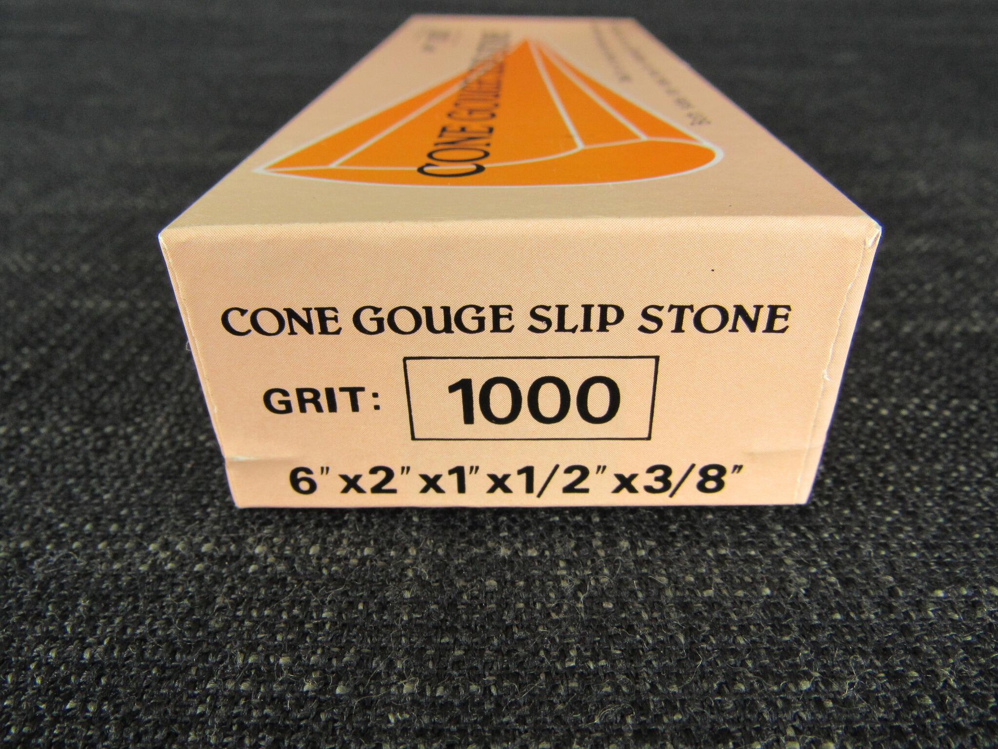 1000 Grit Japanese Cone Gouge Slip Stone - Water Stone or Whetstone *SOLD*