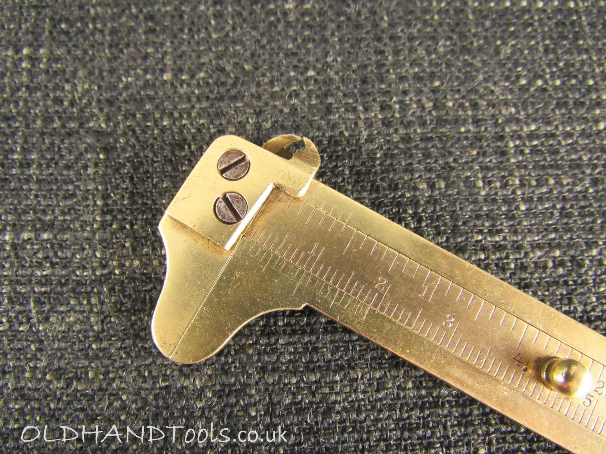 Small Brass Inside Outside Calipers *SOLD*